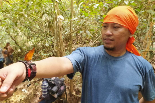 Executive Director of Walhi Central Kalimantan and Coordinator of Simpul Jaringan Pantau Gambut - Central Kalimantan