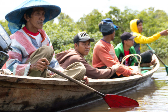 Overlooking peatland’s potential in Mantangai Hulu. © Nadine Zamira