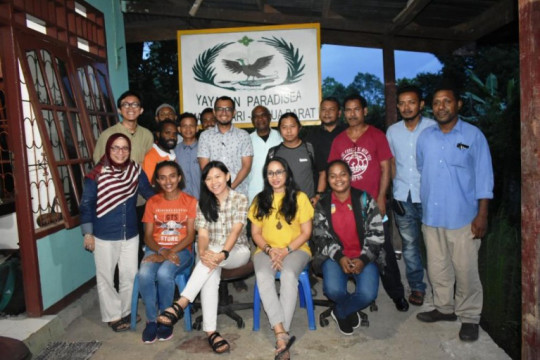 After the gathering in West Papua ©Pantau Gambut