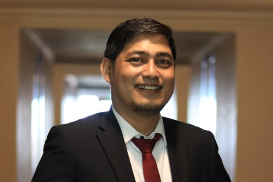 Director of Kaliptra Andalas and Coordinator of Simpul Jaringan Pantau Gambut Riau ©Pantau Gambut