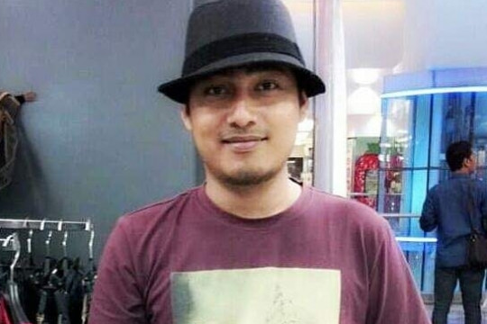 Director of Kaliptra Andalas and Coordinator of Simpul Jaringan Pantau Gambut Riau ©Pantau Gambut