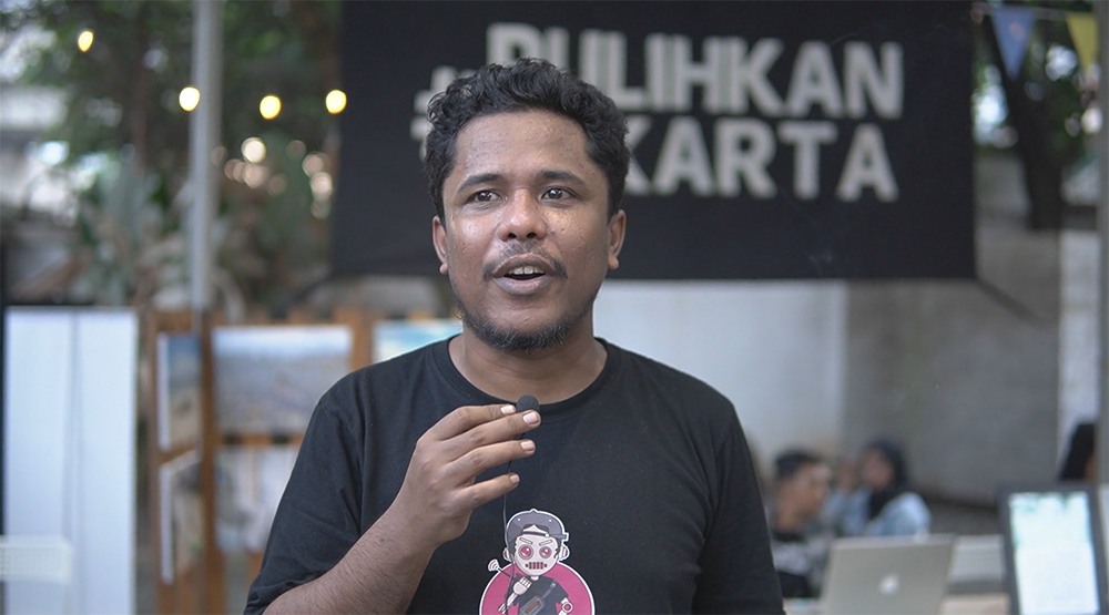 Stand Up Comedian Mamat Alkatiri interviewed by Pantau Gambut